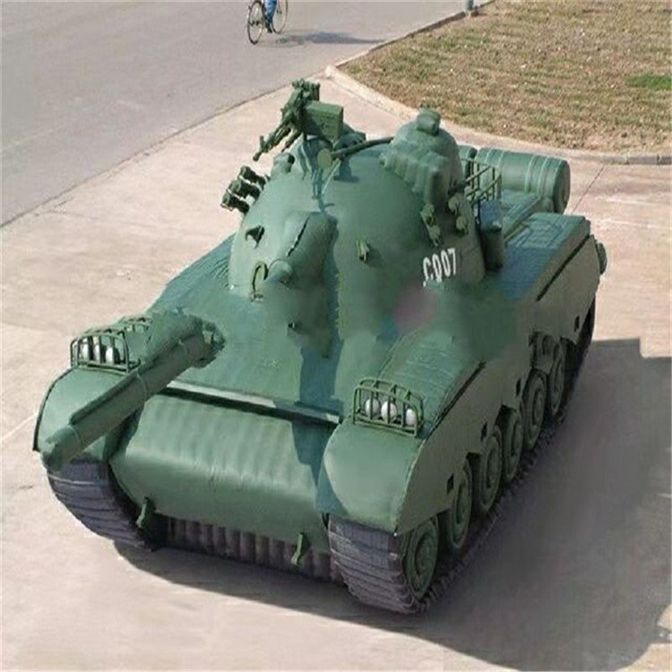 百色充气军用坦克详情图